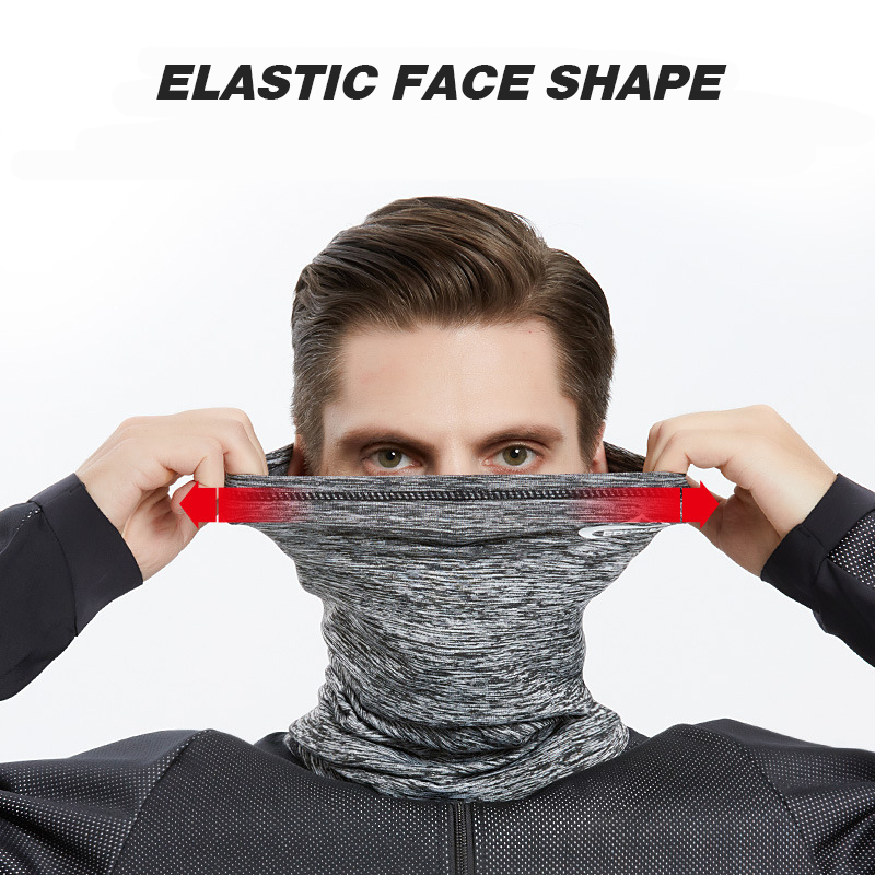 フリースネックバフ男性バンダナネックウォーマー冬防風チューブ - Respirator Half Face のレビューと価格