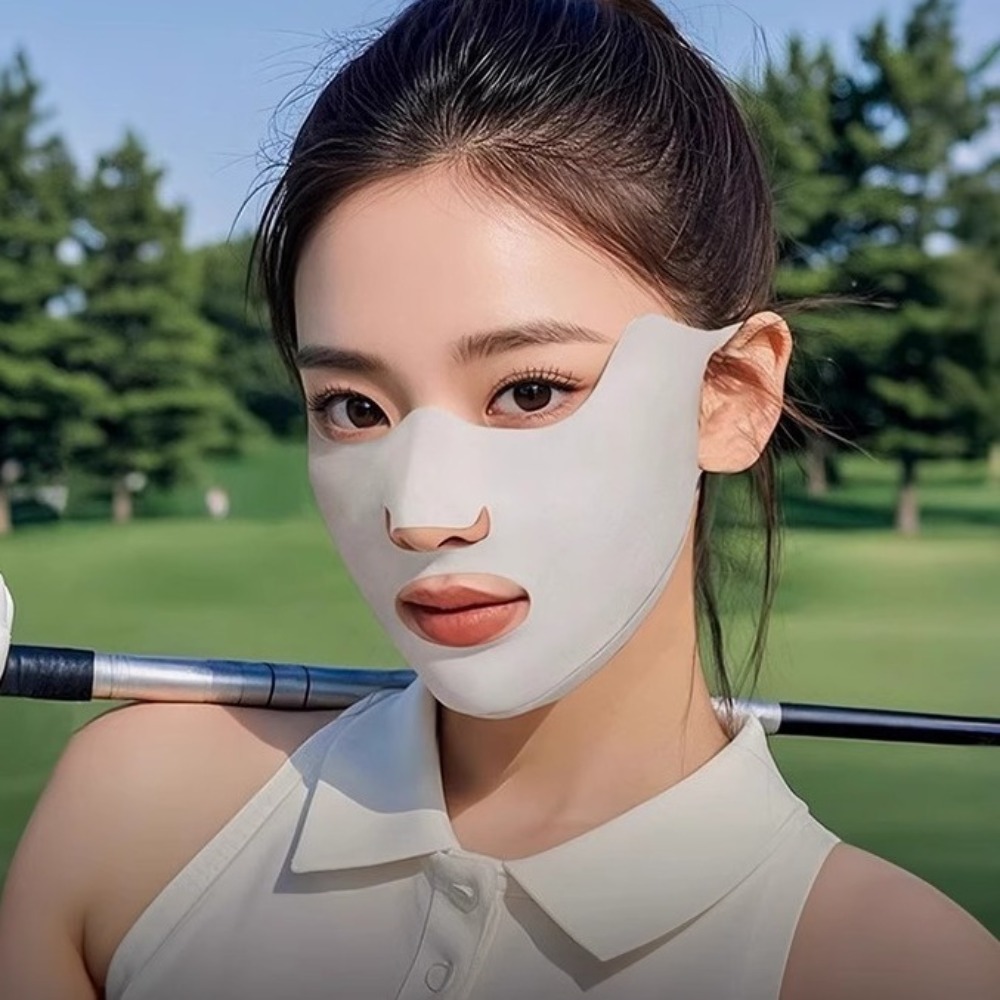 通気性のある新しいアイスシルクマスク、UVカット、防塵、ライ - Sports Mask Breathable のレビューと価格