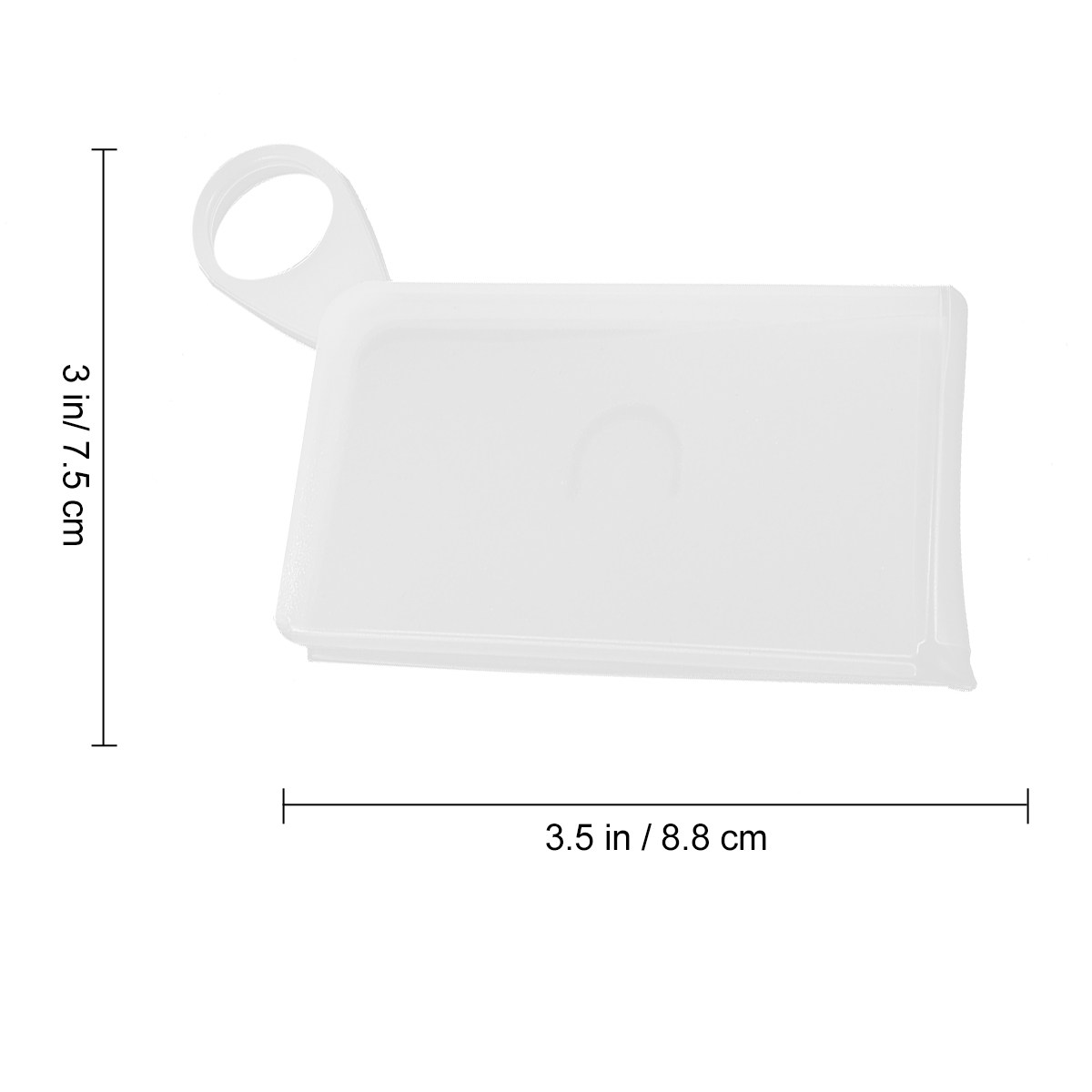 食品グレードのシリコン製マスク収納ボックス2個セット。平らで - Face Mask Storage Box のレビューと価格