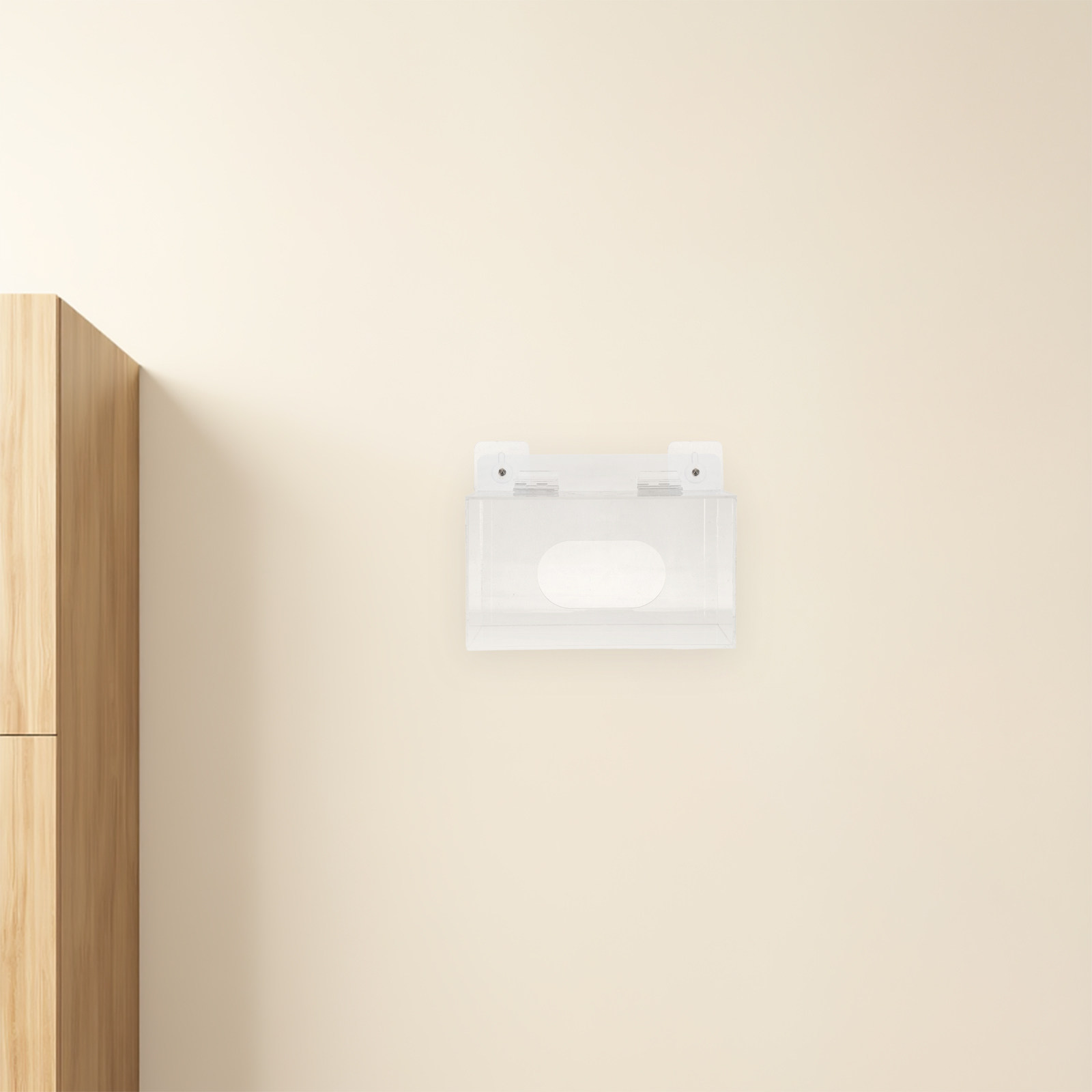 アクリル製フェイスマスクオーガナイザー 壁掛け収納ボックス  - Face Mask Storage Box のレビューと価格