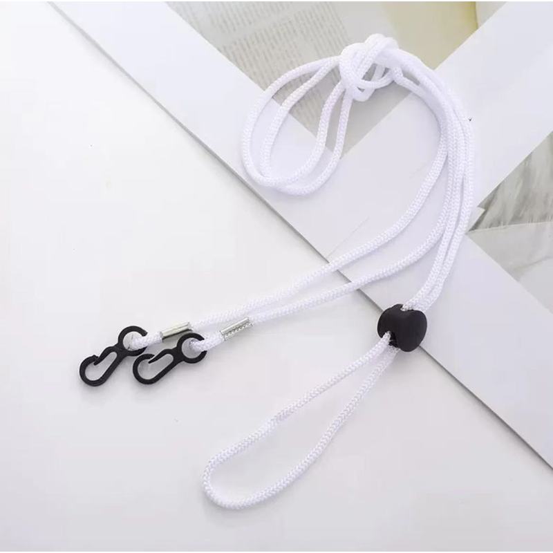 長さ調節可能な紛失防止メガネチェーン、多機能防風ネックストラ - Mask Lanyard Adjustable のレビューと価格